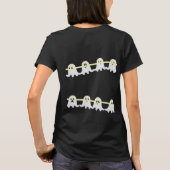 Halloween Schattige Funny Boo Friends T-shirt (Achterkant)