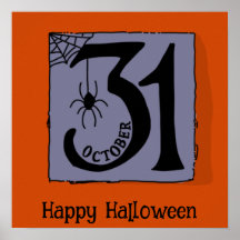 Halloween Schattige Funny Whimsical 31 oktober lij