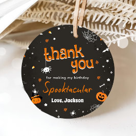 Halloween Schattige Ghost 1st Birthday Spooktacula Bedankjes Labels