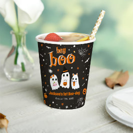 Halloween Schattige Ghost 1st Birthday Spooktacula Papieren Bekers