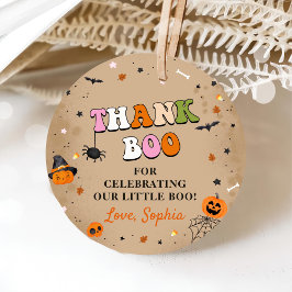 Halloween Schattige Ghost Baby shower Bedankjes Labels