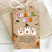 Halloween Schattige Ghost Baby shower Cadeaulabel