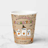 Halloween Schattige Ghost Baby shower Papieren Bekers (Voorkant)