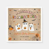 Halloween Schattige Ghost Baby shower Servet (Voorkant)