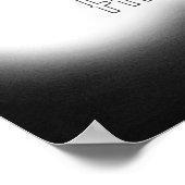 Halloween Schattige Ghost Bewerkbaar Party Event S Poster (Hoek)