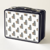 Halloween, Schattige Ghost Grey, Trick or treat, B (Achterkant)