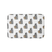 Halloween, Schattige Ghost Grey, Trick or treat, B Badmat (Voorkant)