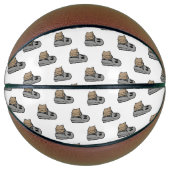 Halloween, Schattige Ghost Grey, Trick or treat, B Basketbal (Voorkant)