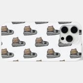 Halloween, Schattige Ghost Grey, Trick or treat, B Case-Mate iPhone Case (Achterkant (horizontaal))