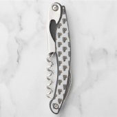 Halloween, Schattige Ghost Grey, Trick or treat, B Kurkentrekker (Voorkant)