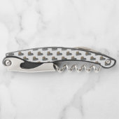 Halloween, Schattige Ghost Grey, Trick or treat, B Kurkentrekker (Voorkant)