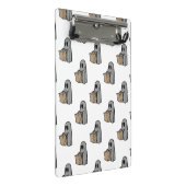 Halloween, Schattige Ghost Grey, Trick or treat, B Mini Klembord (Schuin)