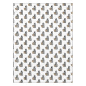 Halloween, Schattige Ghost Grey, Trick or treat, B Tafelkleed (Voorkant)