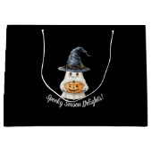 Halloween Schattige Ghost Grote Cadeautas (Voorkant)