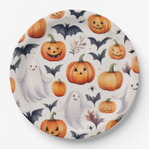 Halloween Schattige Ghost Pumpkin Party Bord