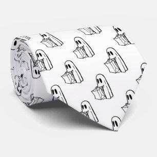 Halloween, Schattige Ghost White, Trick or treat,  Stropdas