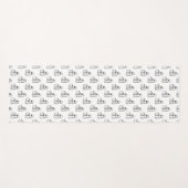 Halloween, Schattige Ghost White, Trick or treat,  Yogamat (Voorkant (horizontaal))