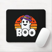 Halloween - Schattige Ghost Witch - Boo - Funny Ha Muismat (Met muis)