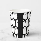 Halloween Schattige Ghosts Party Papieren Bekers (Links)