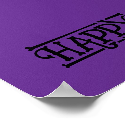 Halloween Schattige Grappige grillige heksenkat Pa Poster (Hoek)