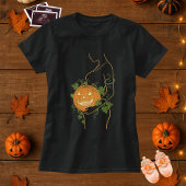Halloween Schattige Little Pumpkin Pregnant Silhou T-shirt