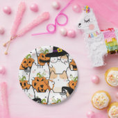 Halloween Schattige Monster Paper Bord (Feest)