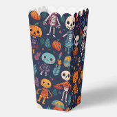 Halloween schattige pompoen hoofden bedankdoosjes (Achterkant)