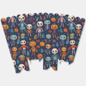 Halloween schattige pompoen hoofden bedankdoosjes (Ongevouwen)