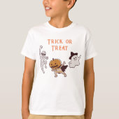 Halloween Schattige spook, mama, pompoen monster T-shirt (Voorkant)