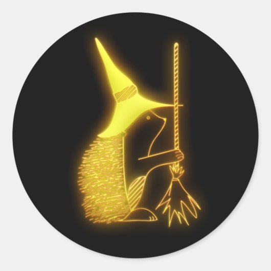 Halloween schattige sticker (Voorkant)