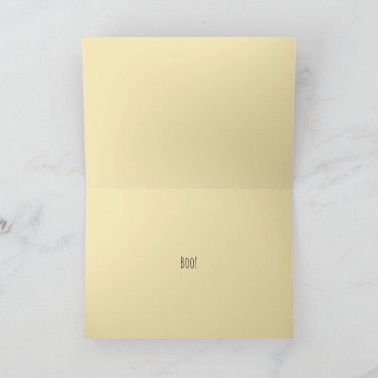 Halloween Schattige Trick-or-Treaters Inspirivity Kaart (Binnen)