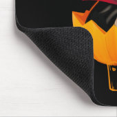 Halloween schattige Yorkshire doodpompoen Muismat (Hoek)