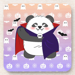 Halloween Schattigee Baby Panda Dracula Vampire Bier Onderzetter