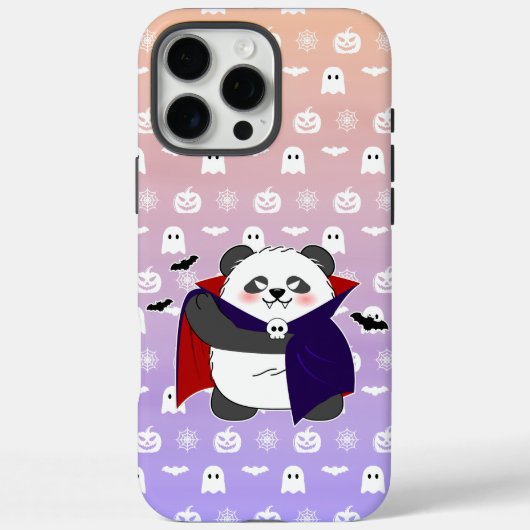 Halloween Schattigee Baby Panda Dracula Vampire Case-Mate iPhone Case (Achterkant)