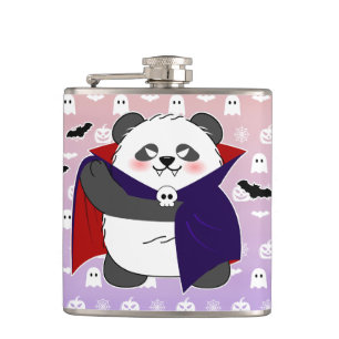 Halloween Schattigee Baby Panda Dracula Vampire Heupfles