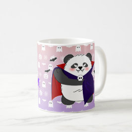Halloween Schattigee Baby Panda Dracula Vampire Koffiemok