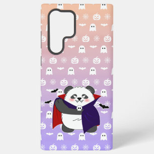 Halloween Schattigee Baby Panda Dracula Vampire Samsung Galaxy Hoesje