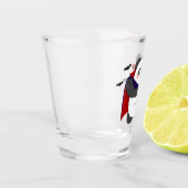 Halloween Schattigee Baby Panda Dracula Vampire Shot Glas (Links)