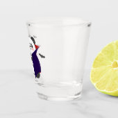 Halloween Schattigee Baby Panda Dracula Vampire Shot Glas (Rechts)