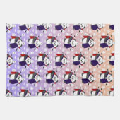 Halloween Schattigee Baby Panda Dracula Vampire Theedoek (Horizontaal)