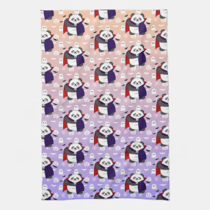Halloween Schattigee Baby Panda Dracula Vampire Theedoek