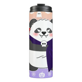 Halloween Schattigee Baby Panda Dracula Vampire Thermosbeker