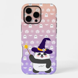 Halloween Schattigee Baby Panda toverstaf toversta iPhone 16 Pro Max Hoesje