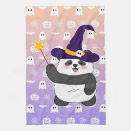 Halloween Schattigee Baby Panda toverstaf toversta Theedoek