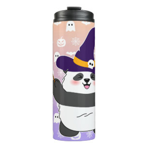 Halloween Schattigee Baby Panda toverstaf toversta Thermosbeker