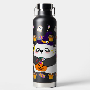 Halloween Schattigee Baby Panda Trick or treat Waterfles
