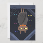 Halloween Schattigee Bat DIY Blank Kaart (Voorkant)