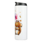 Halloween Schattigee Eekhoorns Kostuum Thermosbeker (Geroteerd rechts)