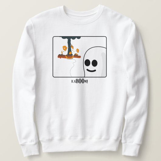 Halloween Schattigee Funny Meme Sweater (Design voorkant)