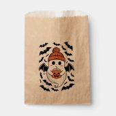 Halloween Schattigee Ghost Herfst Spooky Season Gi Bedankzakje (Voorkant)